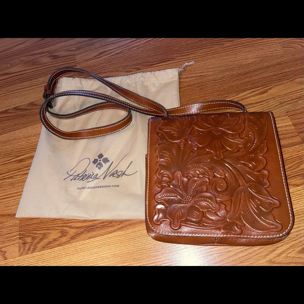 Patricia Nash Tooled Leather Crossbody